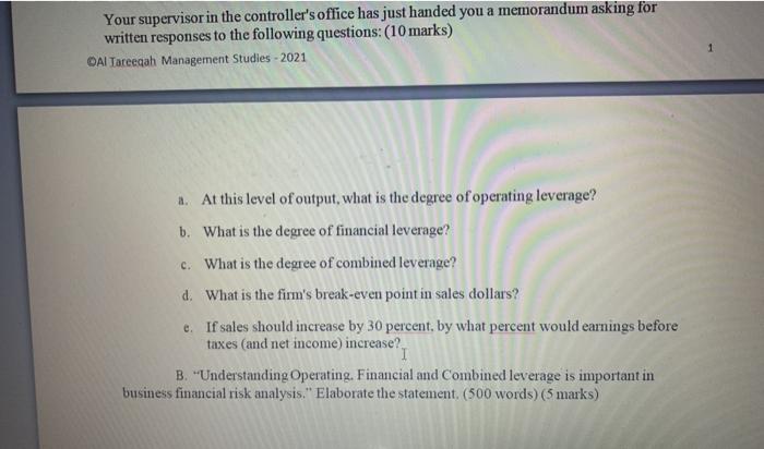 following analytical income statement for the Hugo Boss Corporation. It represents the