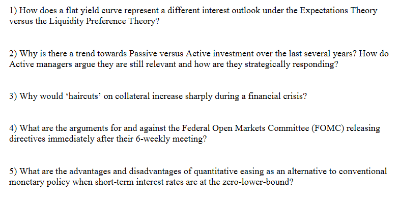 please answer question 1 to 5 thank you very much 1)