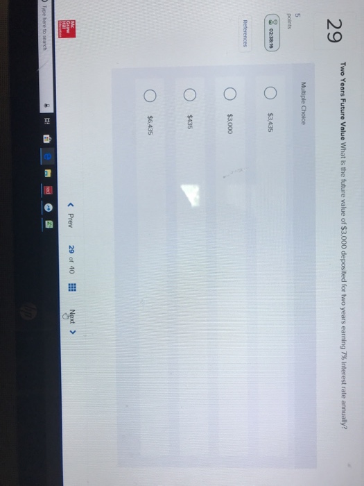  Two Years Future Value what is the future value of $3,000