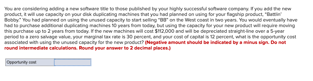  You are considering adding a new software title to those published