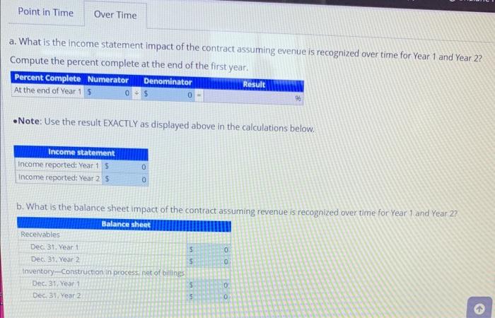 1 and was completed in November of Year 2. Watson uses the