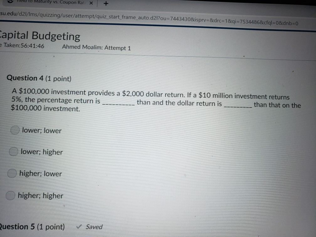 investor purchased a stock for $20.26 and sold it one year later