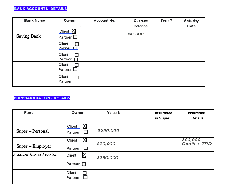 the client before making any recommendations. However, there is a provision that