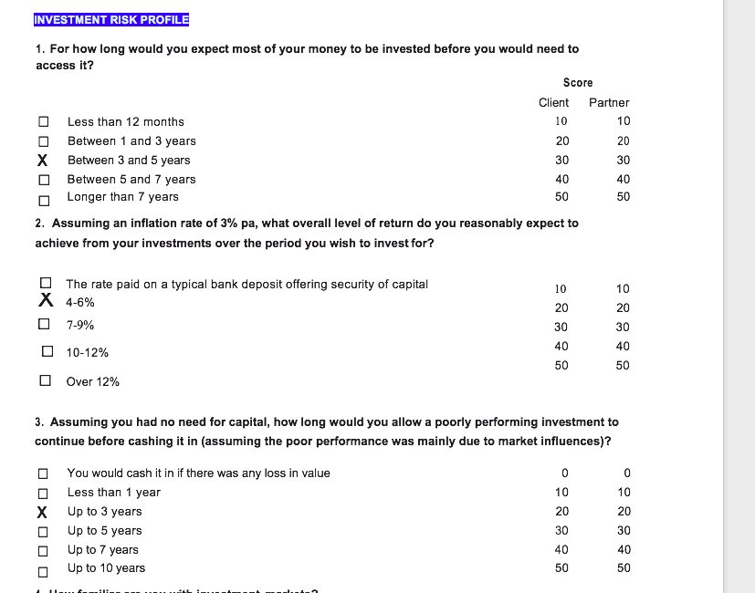 Investment & Wealth Accumulation: Develop a savings and investment plan the amount