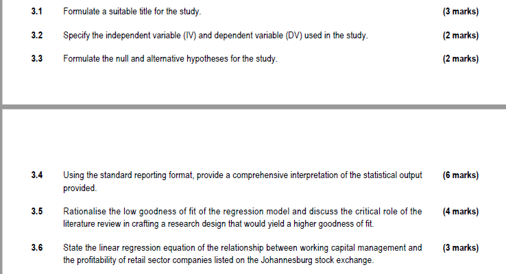 companies listed on the Johannesburg stock exchange (JSE). After reviewing the literature,