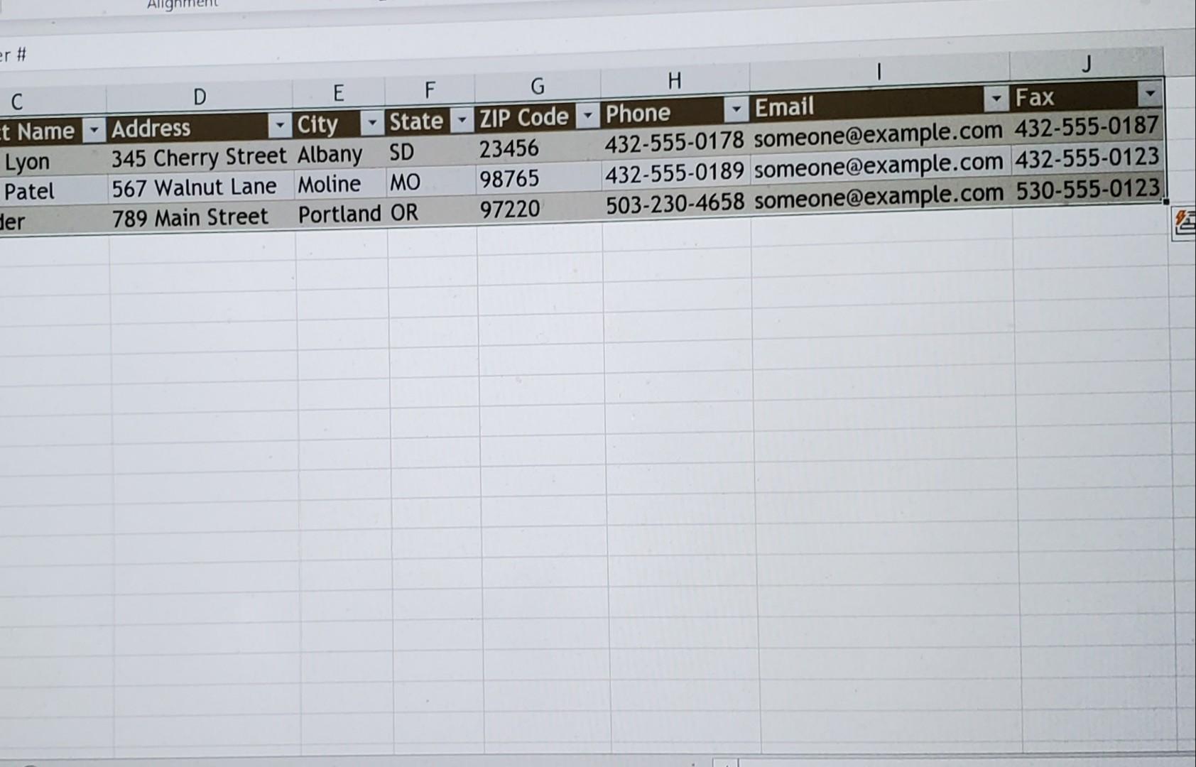 from the Customers and Products sheets as the sources. Create an Input