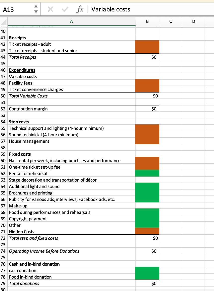 instead of 4 b. Confirm that all of your previous formulas are
