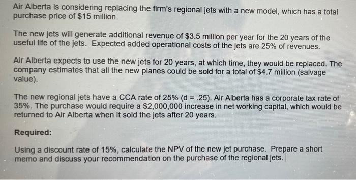 Please answer as per question with memo included in it. Use cca