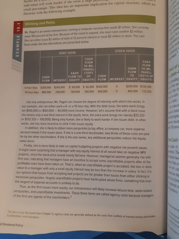 page 462. Discuss what you think about the thoughts of Ms. Pagell