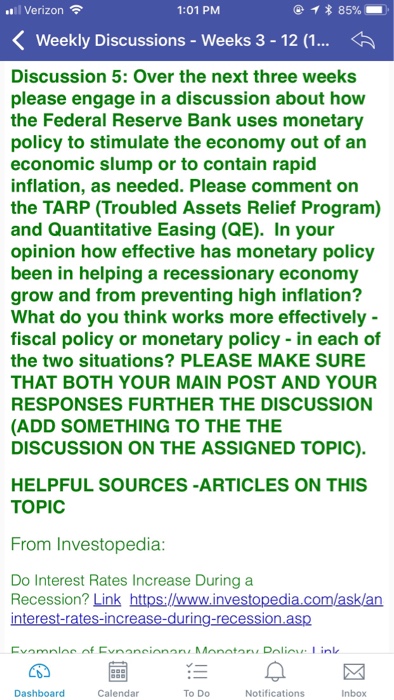  Please help me answer this question thank you! Verizon? 1:01 PM