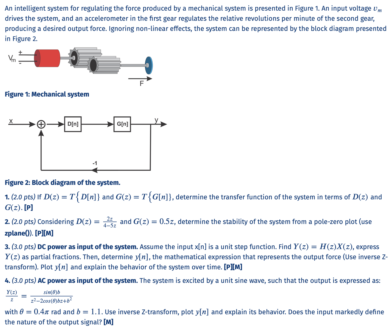  An intelligent system for regulating the force produced by a mechanical