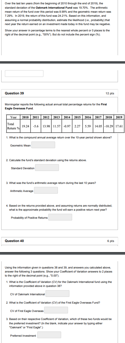 I ONLY NEED HELP WITH QUESTION #40. Not sure if the other