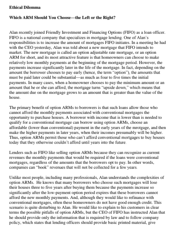 Is there an ethical problem? If so, what is it? Is