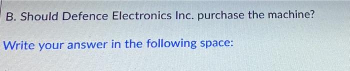 book value of $50,000 but can be sold today for $20,000. The
