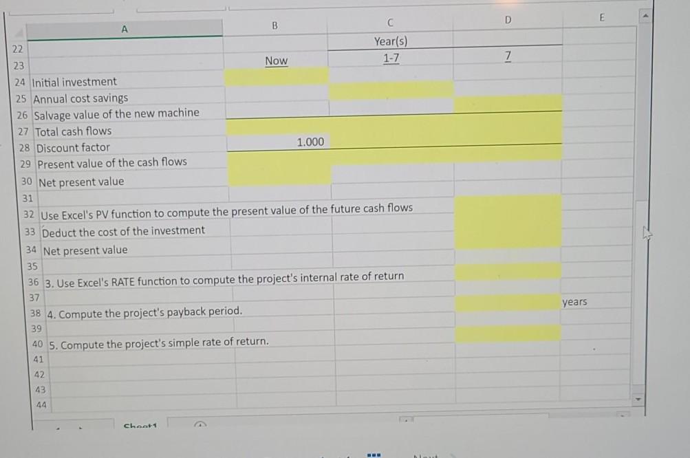 and it's excel. I do not understand why you cannot do it