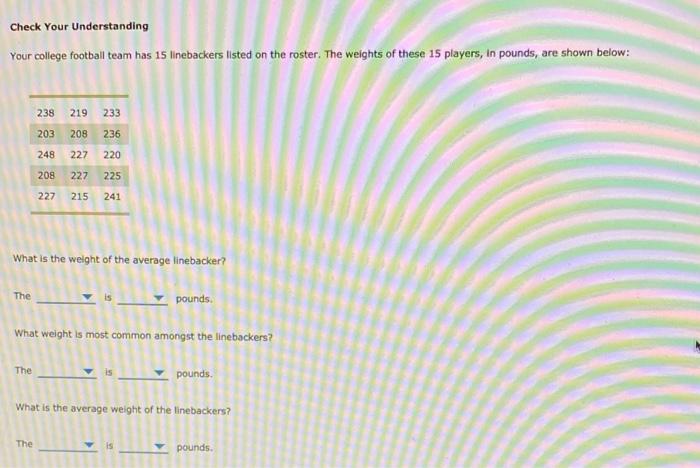 meaningful condusions about a variable's past behavior and to predict its future