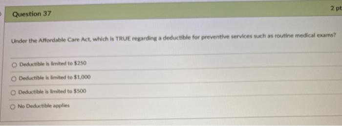 or I will down vote. 2 pts Question 36 Richard has individual