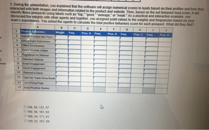 System) 1 After graduating with a marketing degree, you landed a job