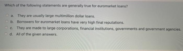 loans to existing customers. c. direct credit substitute. d. market-rate-related contracts. Which