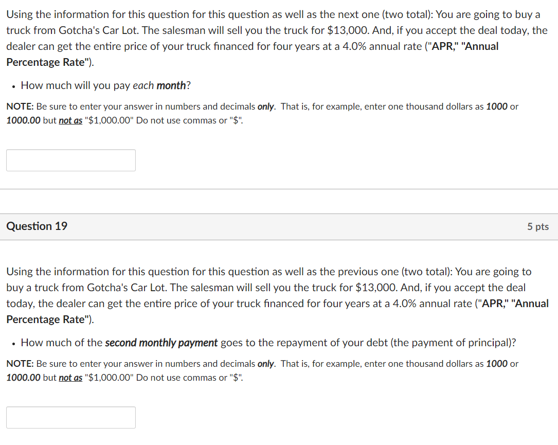  Using the information for this question for this question as well
