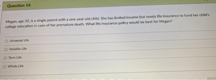 or I will down vote. Question 15 Recommended features of a term