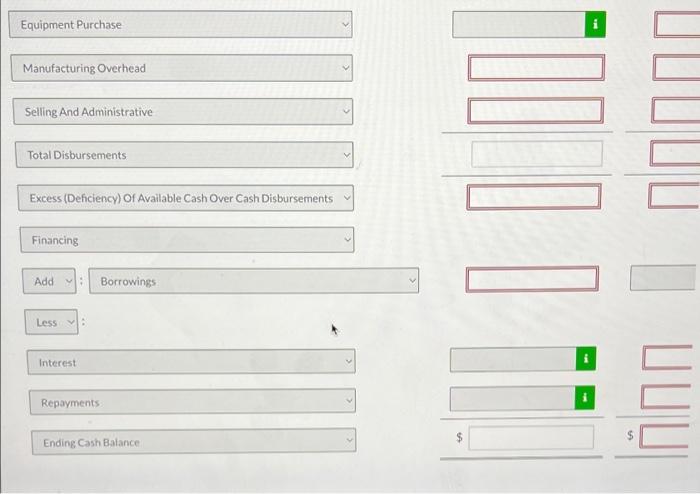 direct materials are required to produce each unit. Waterways likes to keep