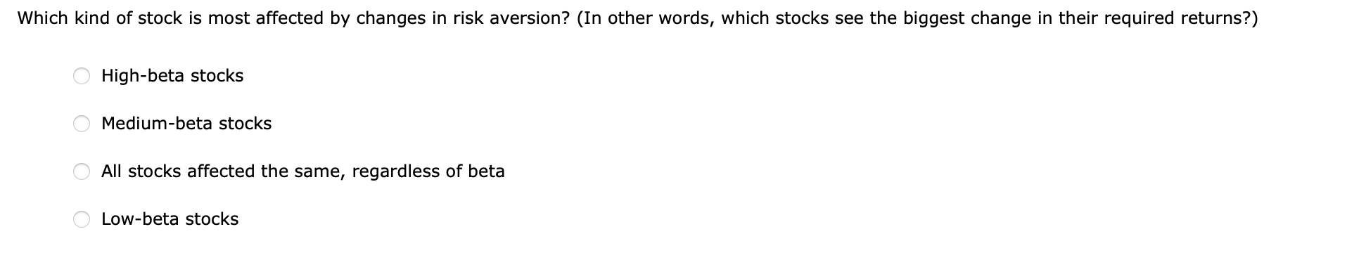 their coordinates. ? 20 New SML 16 REQUIRED RATE OF RETURN (Percent)
