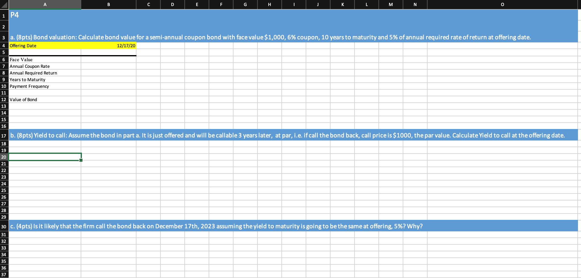  C D E F G J M N O 1 P4