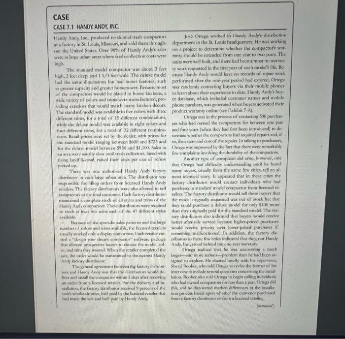 case study and fully answer question numbers 1, 2, 3, 4, and