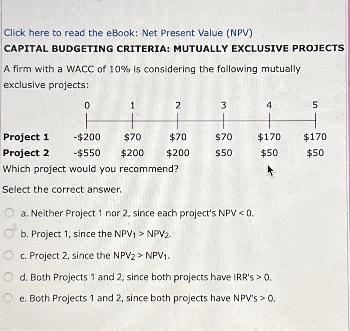  Click here to read the eBook: Net Present Value (NPV) CAPITAL