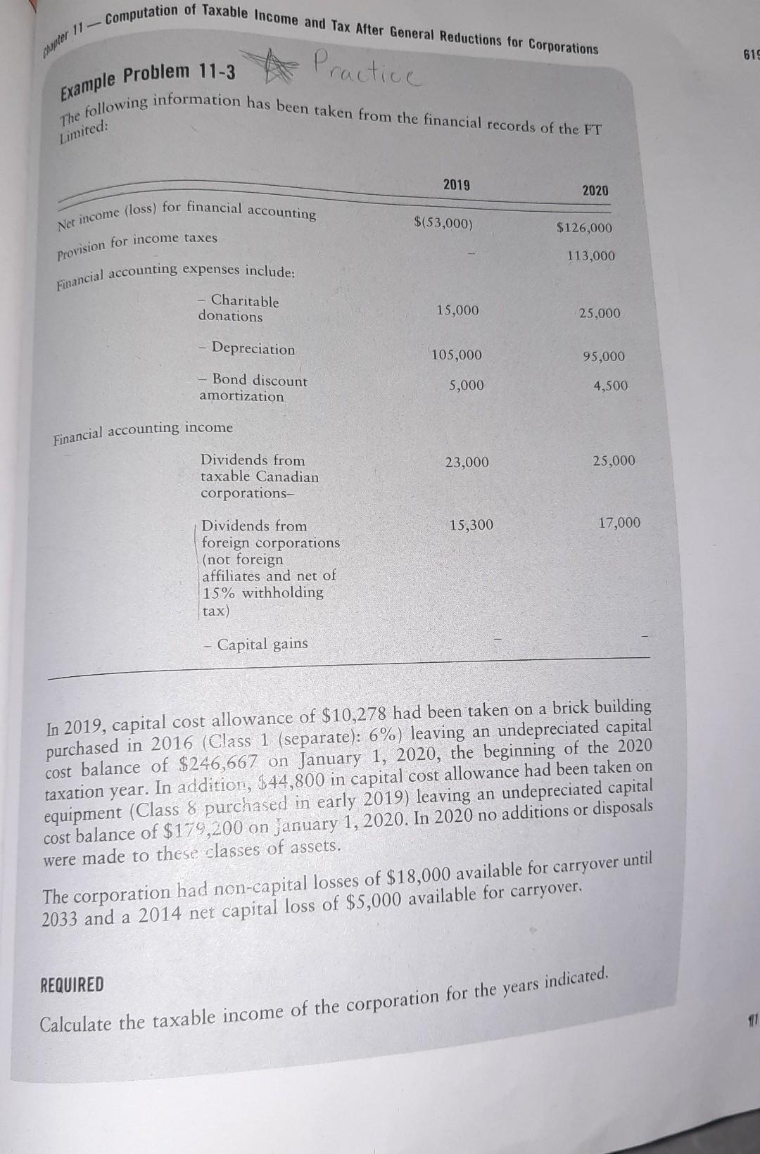 classes are at the bottom paragraph and the question asked that