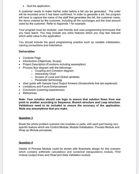 flow chat we have to specific each features guven such, control module(shows