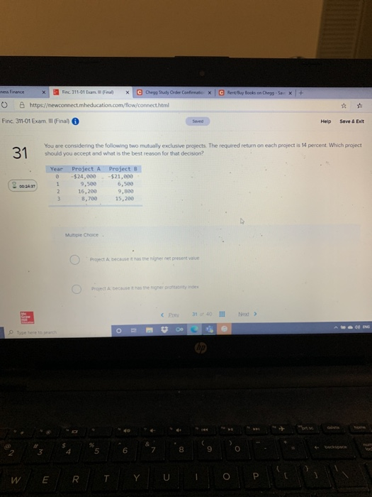  Finc. 31101 m. X Chege Study Order Conta x C Rent