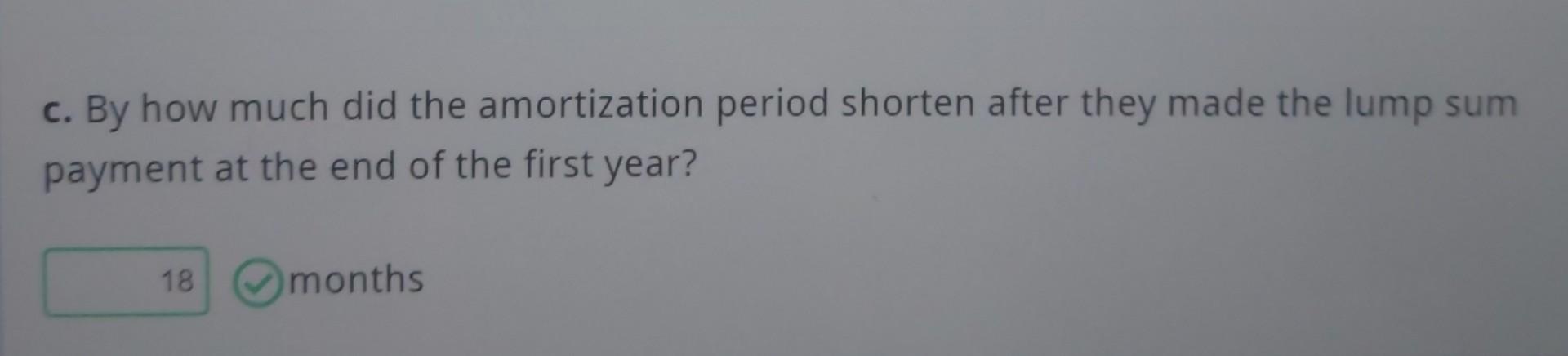 secured a 25-year mortage for the balance. They negotiated a fixed interest