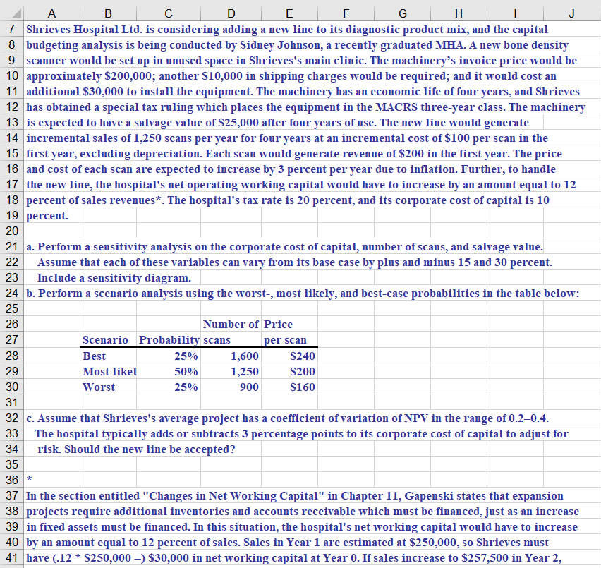 22 A B D E F G H. 1 J 7