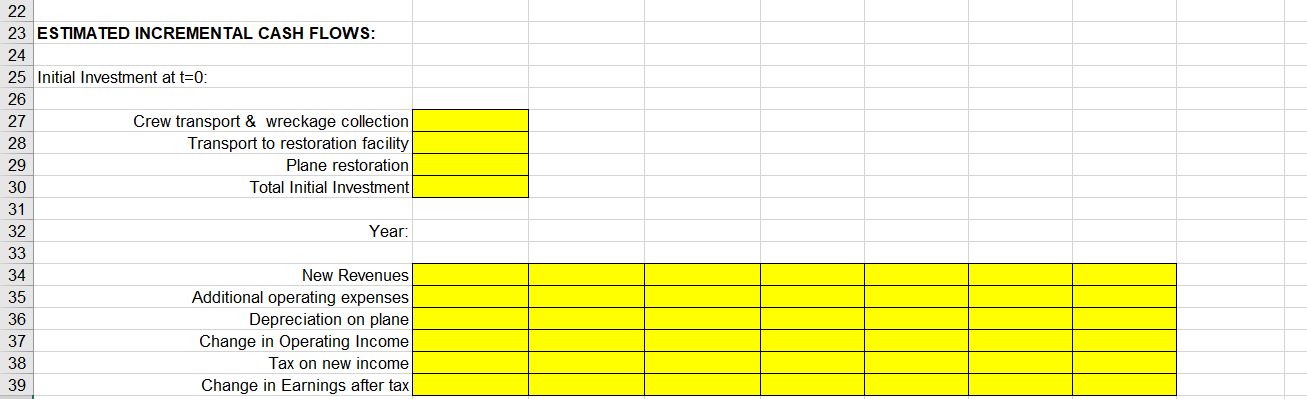 list the formulas used. Thank you in advance, I will rate your