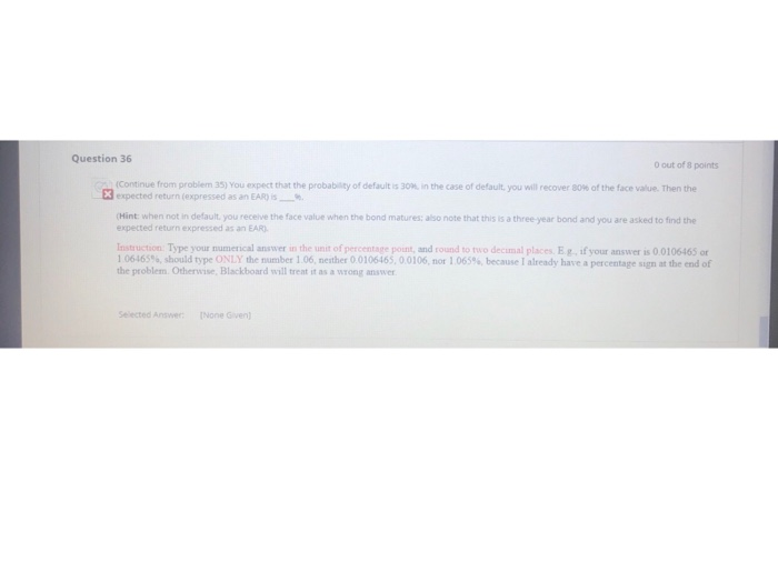 this is a three year bond and you are asked to find