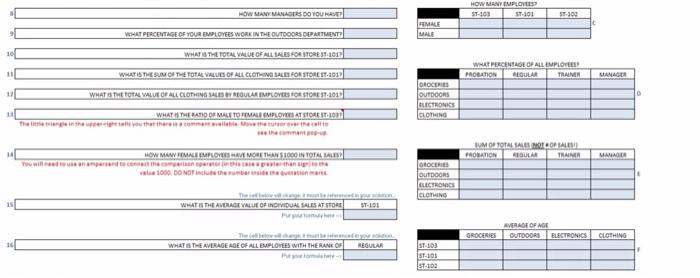 ON TOTAL VALUE OF SALES TOTAL VALUE OF SALES EMPLOYEE-ID DEPARTMENT GENDER