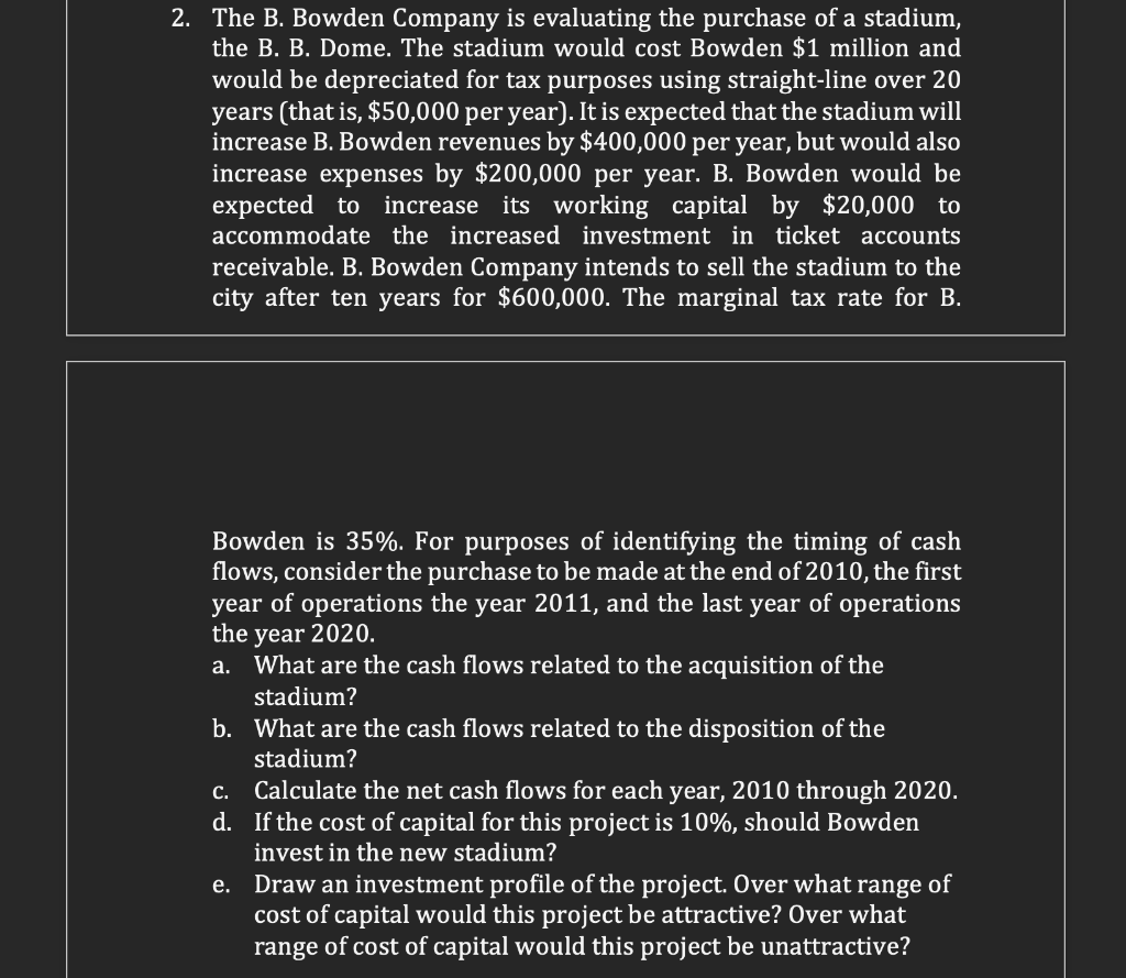 answers a. 1. The Mighty Mouse Computer company is considering whether or