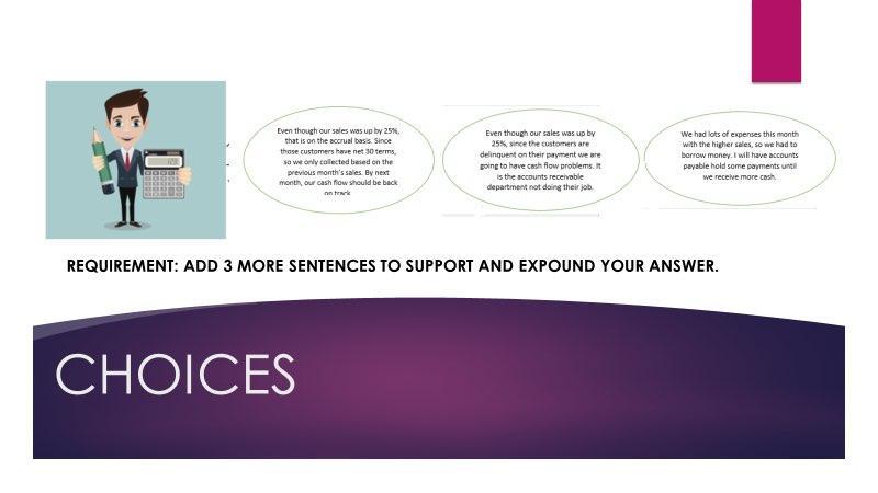 of the company's income statement, you are amazed to see a 25%