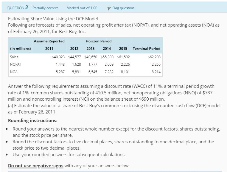  (Module 13 Question 2) Please answer all questions with a red
