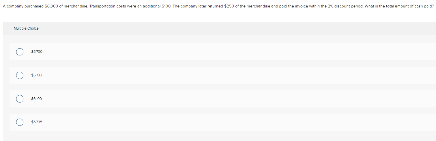 Multiple Choice must physically count their inventory at least once a week.