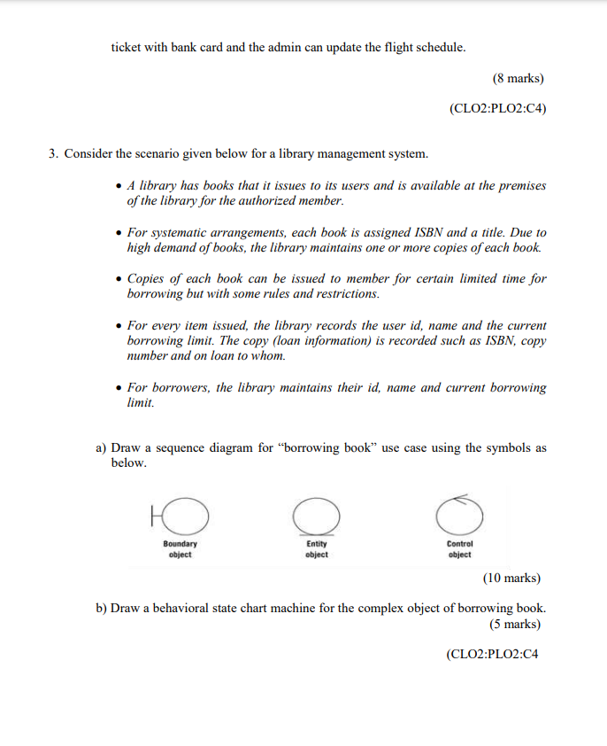 Answer ALL Questions in the Answer Booklet. 1. A group of software