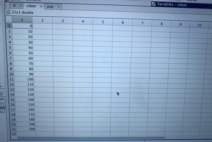 A x = 0. Give a matlab command to show that x