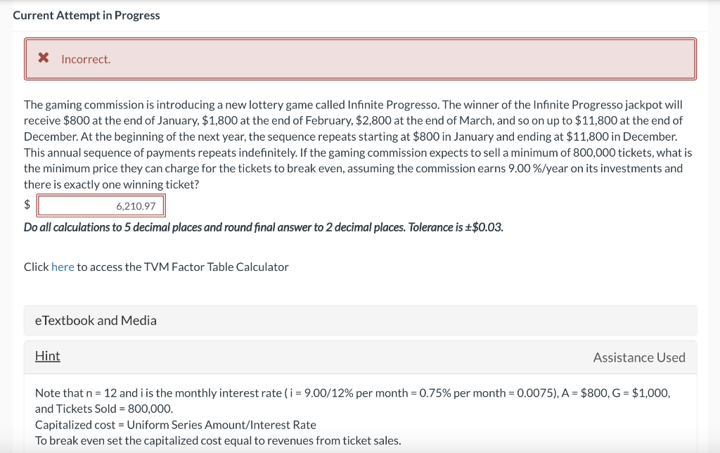  please help! i would greatly appreciate it Current Attempt in Progress