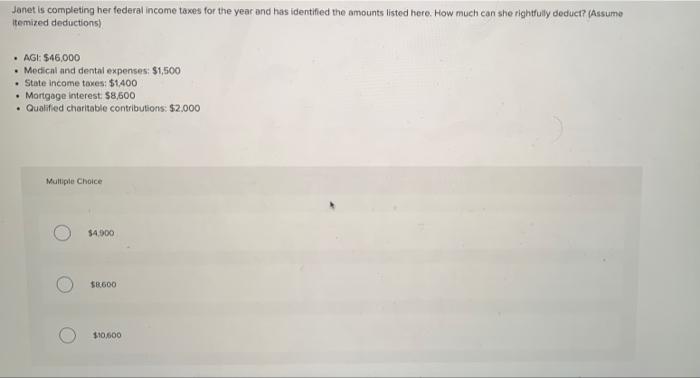 assets = $5,500 Monthly credit payments = $950 Monthly savings = $850