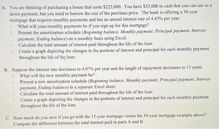 Can you help with part B. with steps please. A. You are