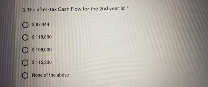 for four years. The proposed project has the following features: Initial cost