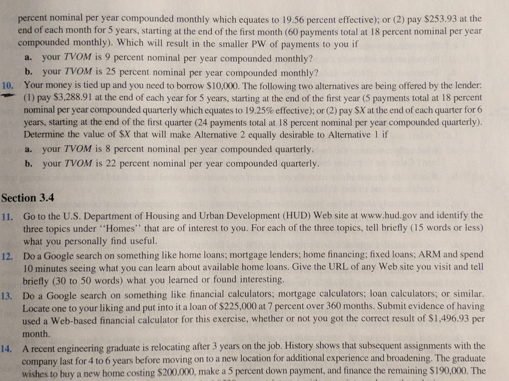 How would I solve problem 10? I first found the effective