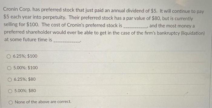 the following is/are possible? Ora (1-T) > Tp >rs > WACC Ors